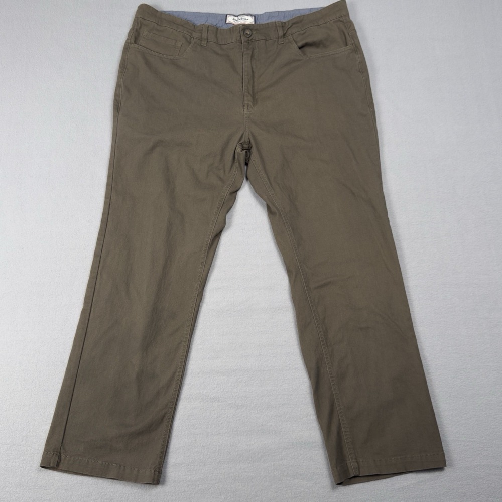 Mens Flag & Anthem Jeans Regular 38x30 (38x27 Fit) Chino Straight Leg‎ Preppy